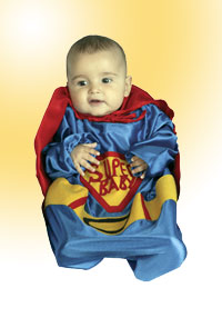 disfraces para bebés, superman
