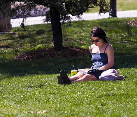 Mujer en el parque