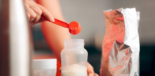 cómo preparar el biberón