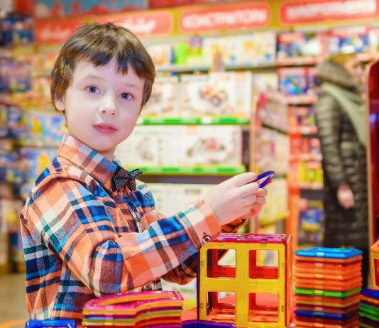 Una buena elección de los juguetes para niños