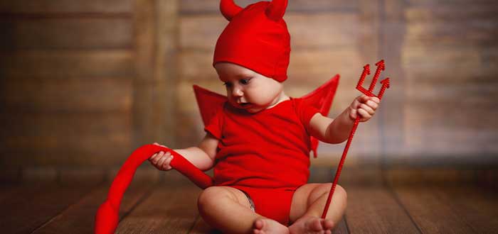 ideas de disfraces para bebes demonio