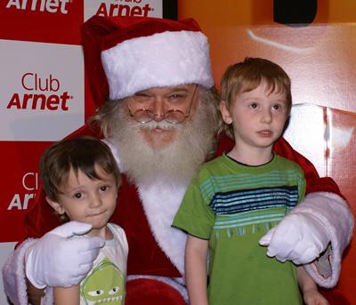 El encuentro entre tus hijos y papa noel es casi obligado