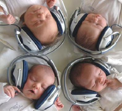 Es importante estimular el oído de tu bebé