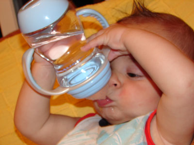 A partir de los seis meses se le puede dar agua al bebé