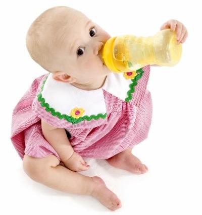 El biberón puede causar diarrea en el bebé