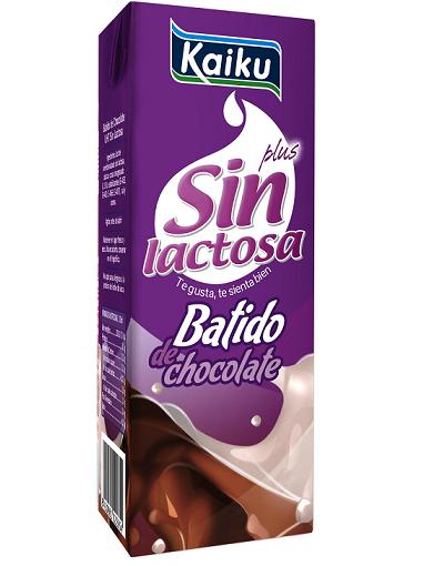 Batido de chocolate sin lactosa